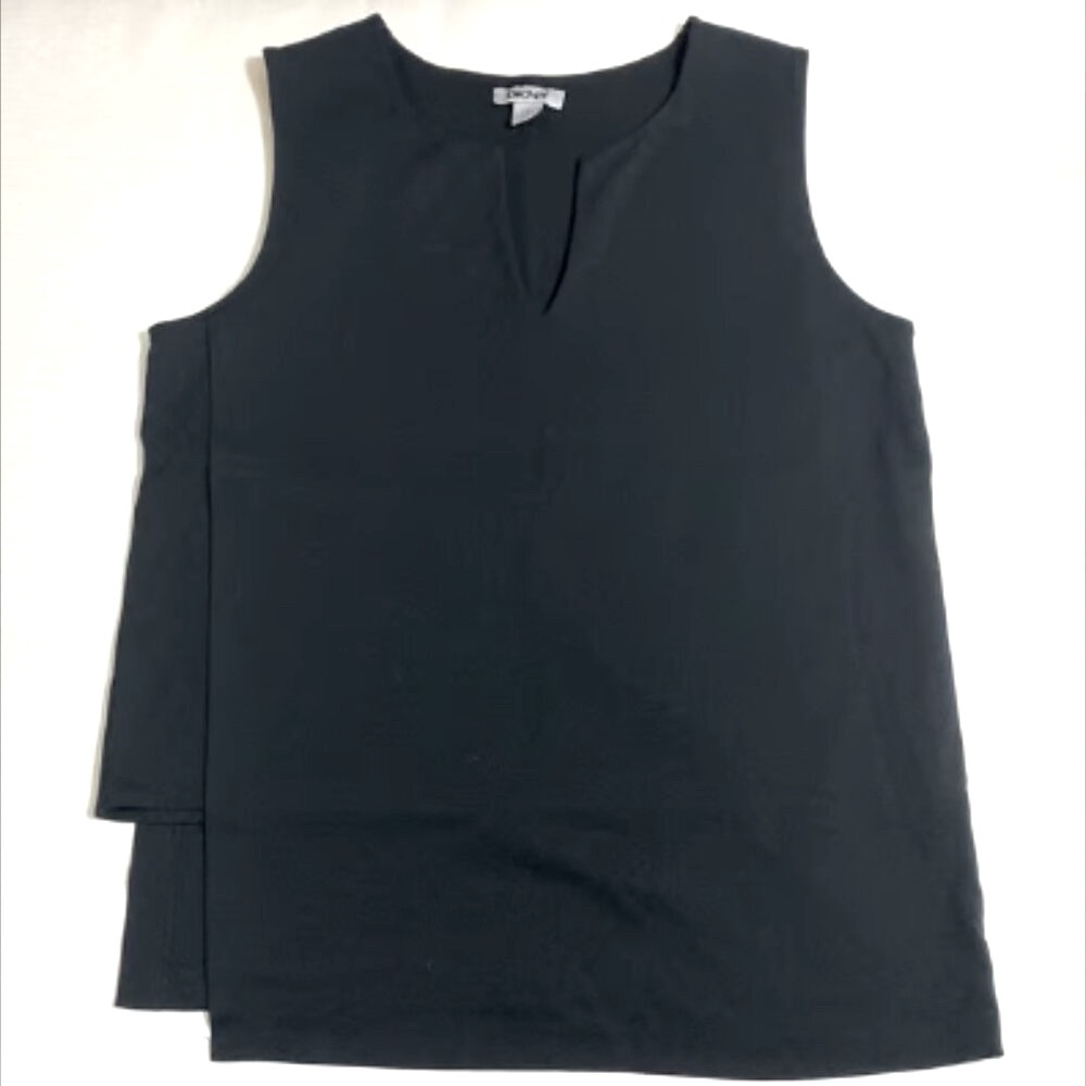 NWOT DKNY Asymmetrical Sleeveless Knit Top Women’s Size L